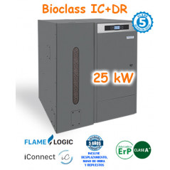 Calderas de Pellets BioClass IC 25 kW. con Depósito TBIO000138 Domusa