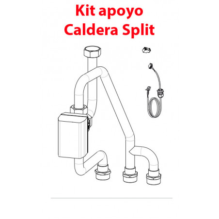 Kit Apoyo Caldera Split. Thermor
