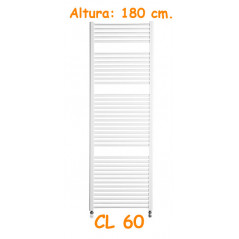 Radiadores Toalleros CL60 Blancos de 180 cm de altura. BaxiRoca